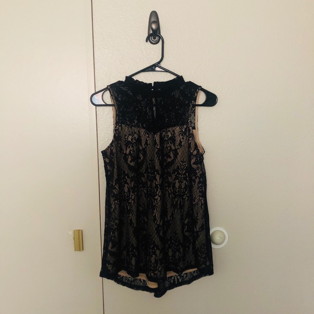 Fortune & Ivy Bellah Lace Blouse